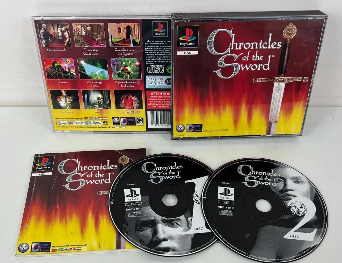 CHRONICLES OF THE SWORD [PS1] - USED